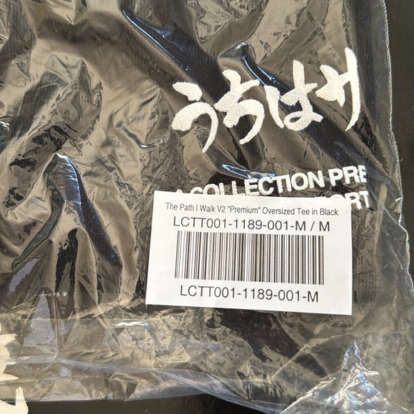 THE PATH I WALK V2 "PREMIUM" OVERSIZED TEE IN BLACK - Picture 12 of 12